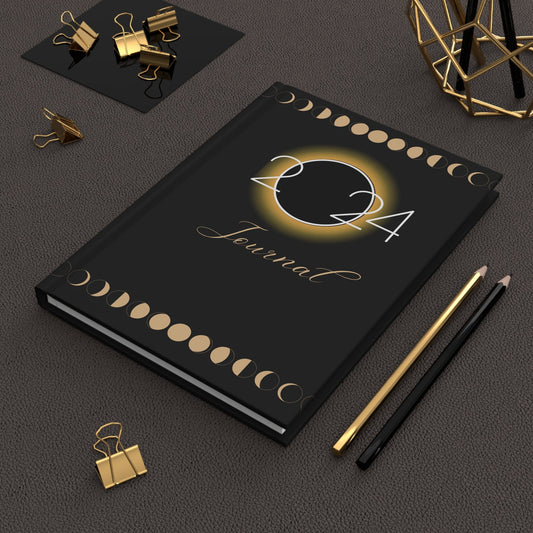 2024 Eclipse Hardcover Journal Matte - Trendy AF