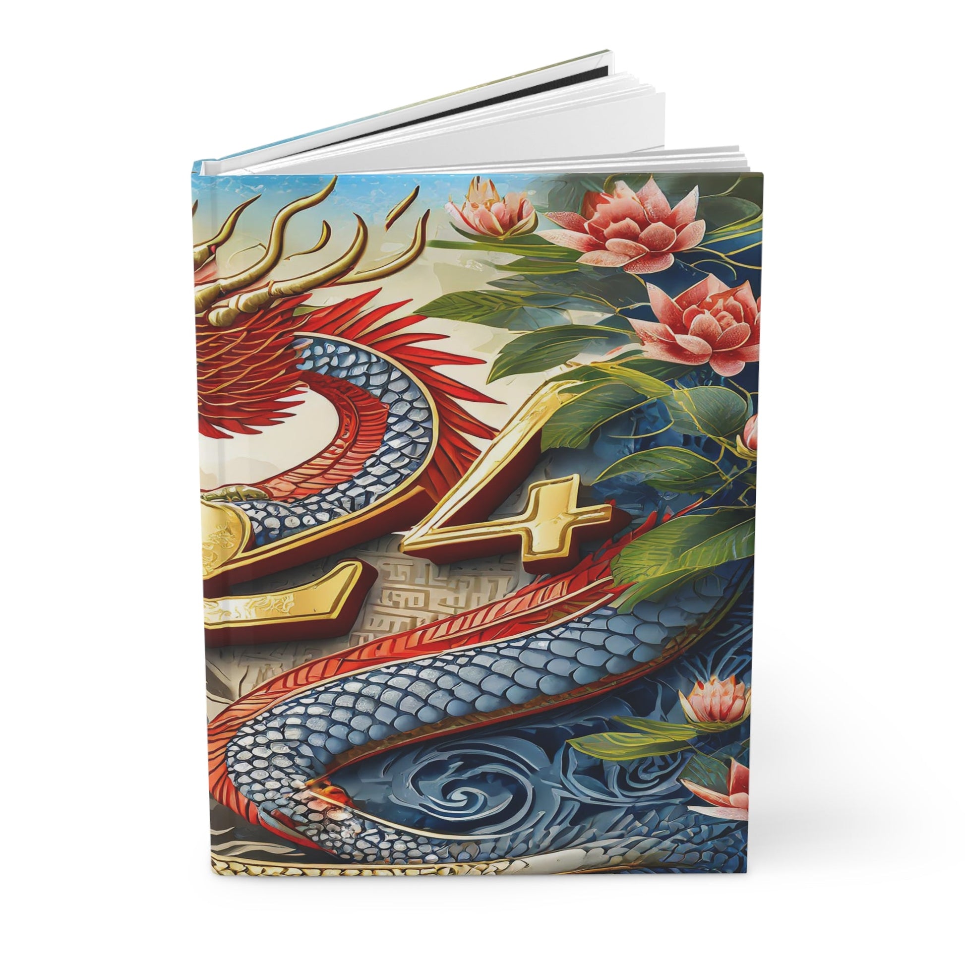 2024 Year of the Dragon Journal - Chinese Zodiac Diary - Lunar New Year Notebook - Dragon Themed Planner - Unique Dragon Art Sketchbook - Perfect Gift - Trendy AF