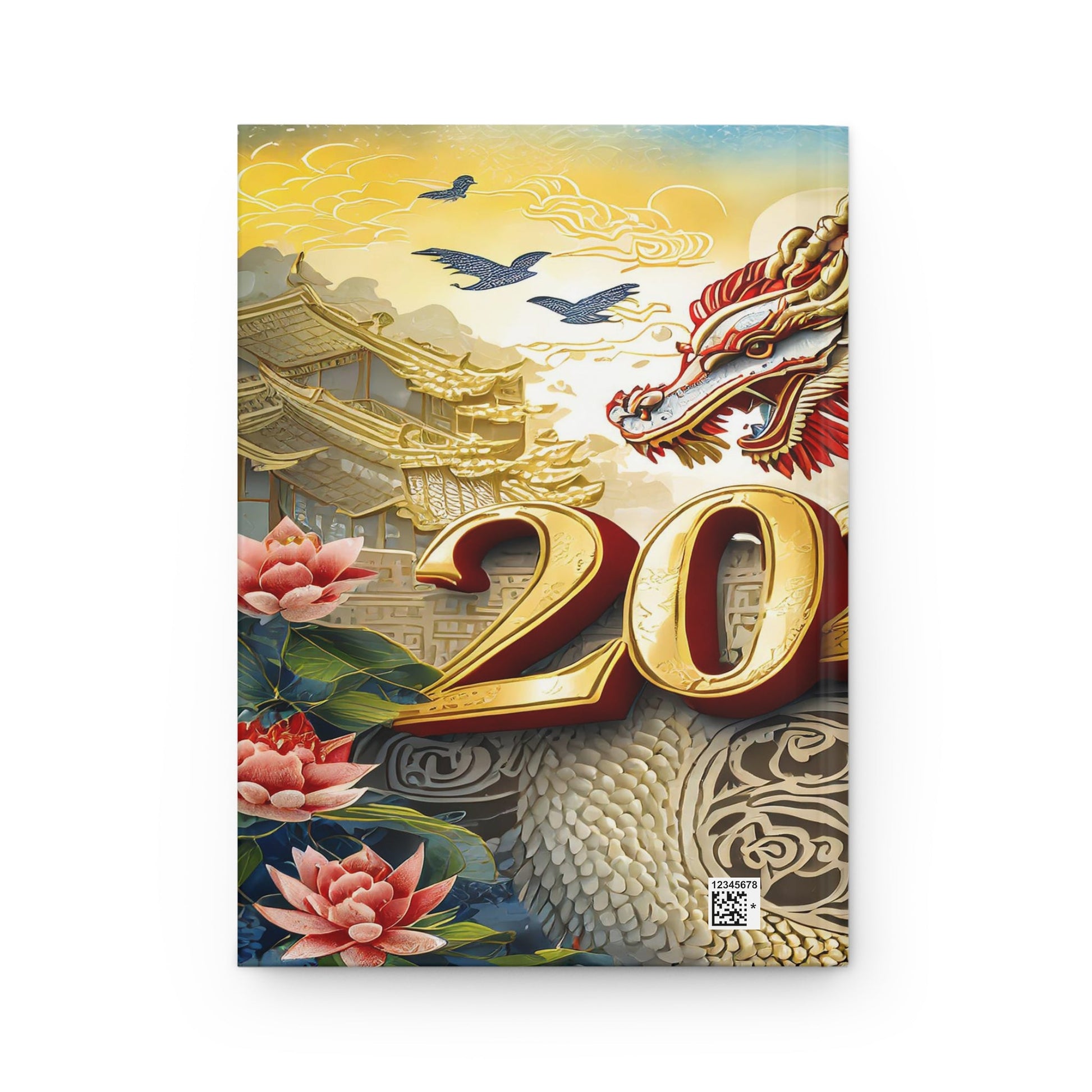 2024 Year of the Dragon Journal - Chinese Zodiac Diary - Lunar New Year Notebook - Dragon Themed Planner - Unique Dragon Art Sketchbook - Perfect Gift - Trendy AF