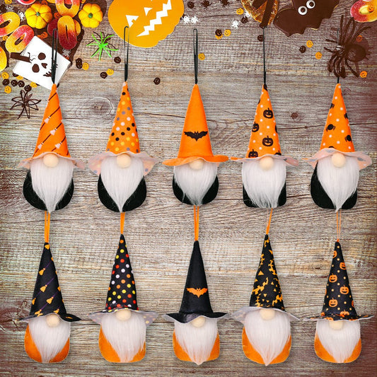 Assorted 2 - Piece Halloween Element Gnome Hanging Widgets - Trendy AF