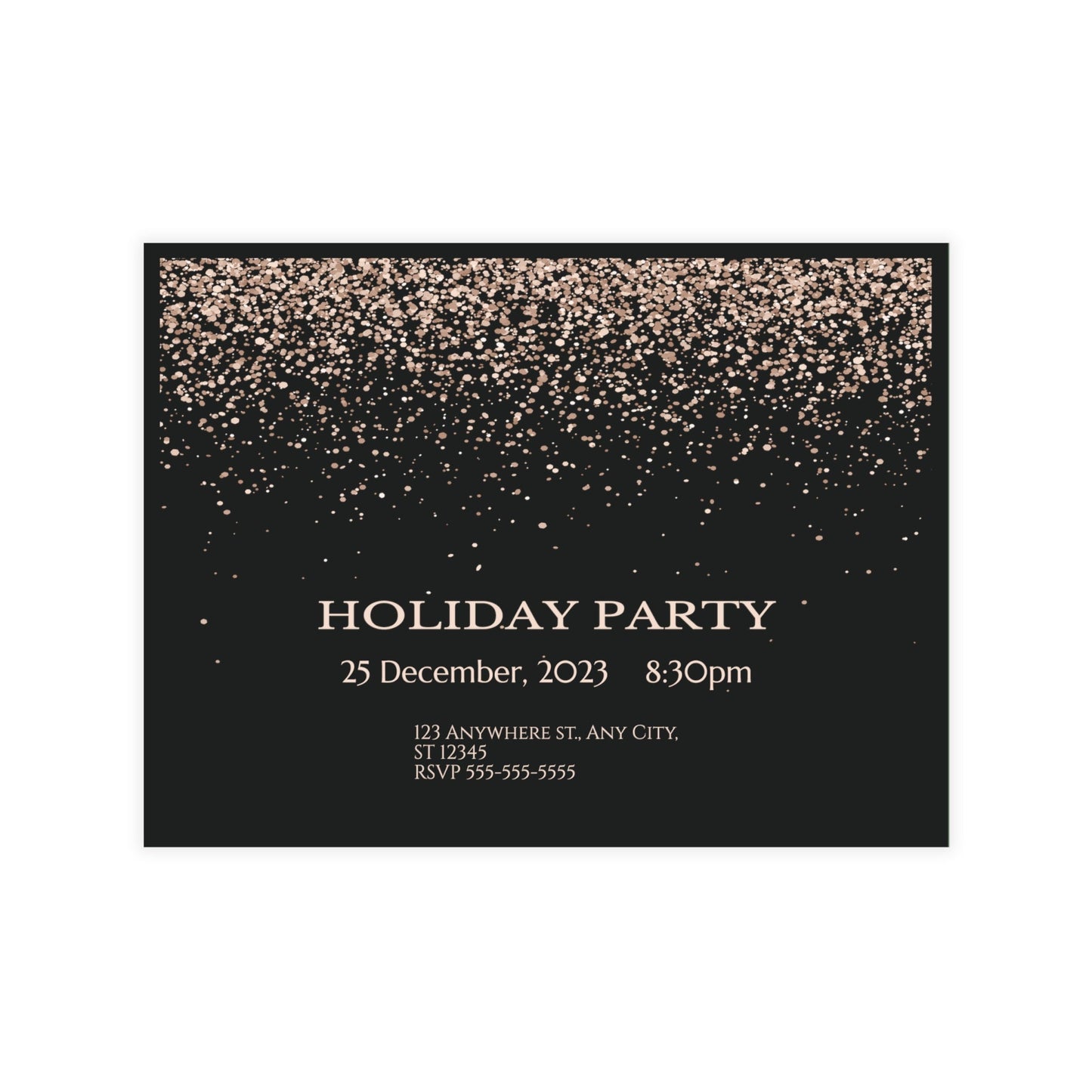 Christmas Party Invitations (envelopes included) - Trendy AF