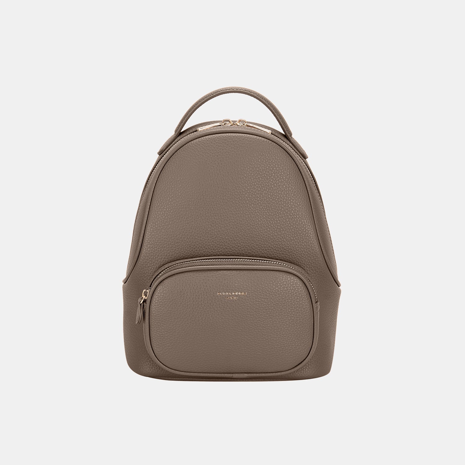 David Jones PU Leather Handle Backpack - Trendy AF