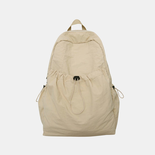 Drawstring Nylon Backpack Bag - Trendy AF