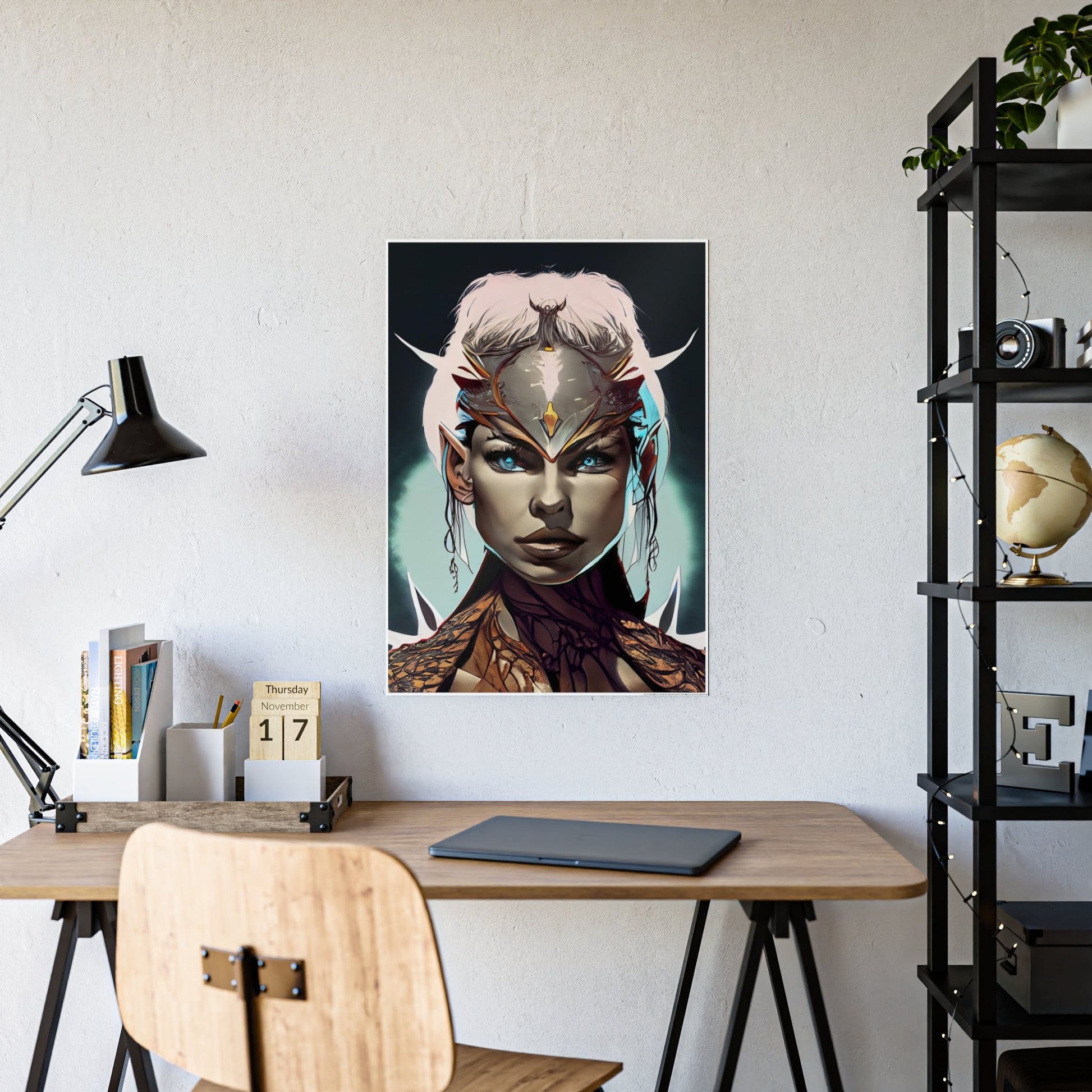 Elven Queen Gloss Poster - Trendy AF