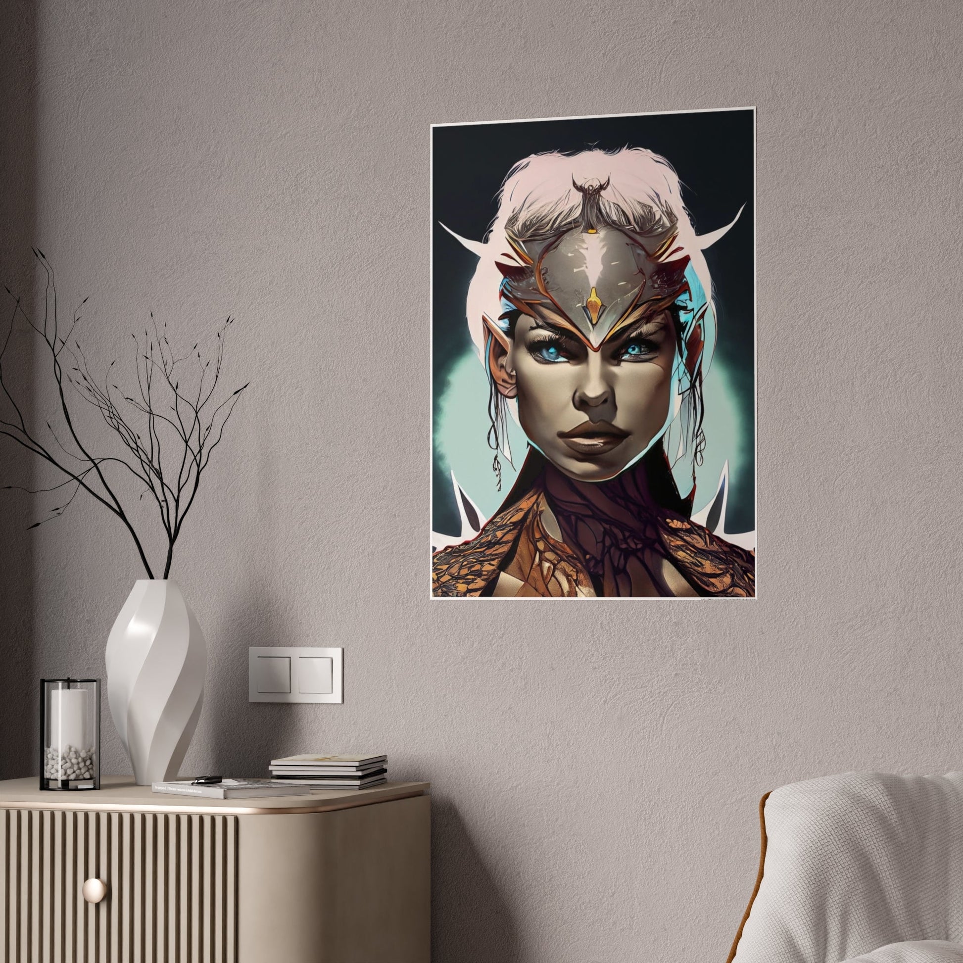 Elven Queen Gloss Poster - Trendy AF