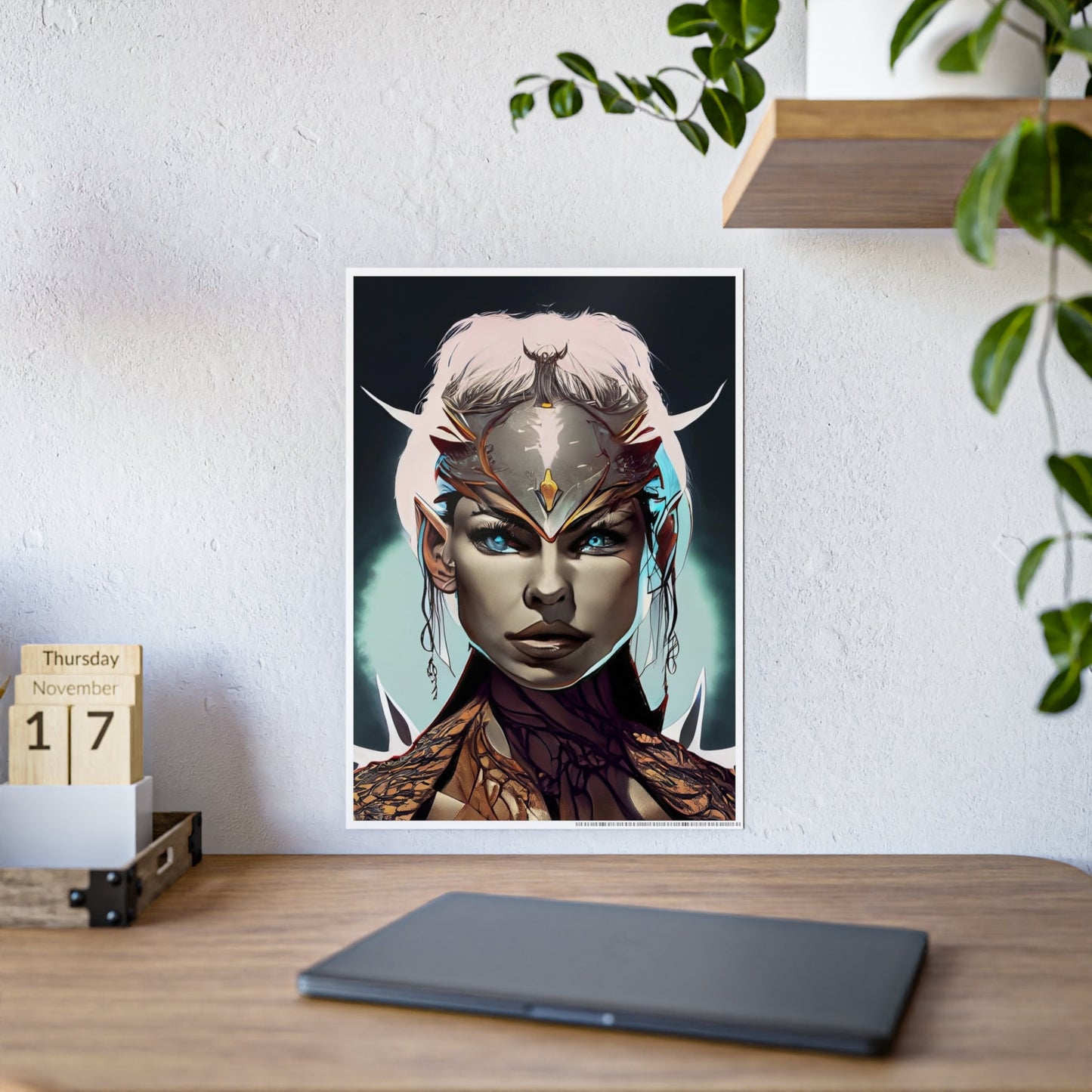 Elven Queen Gloss Poster - Trendy AF