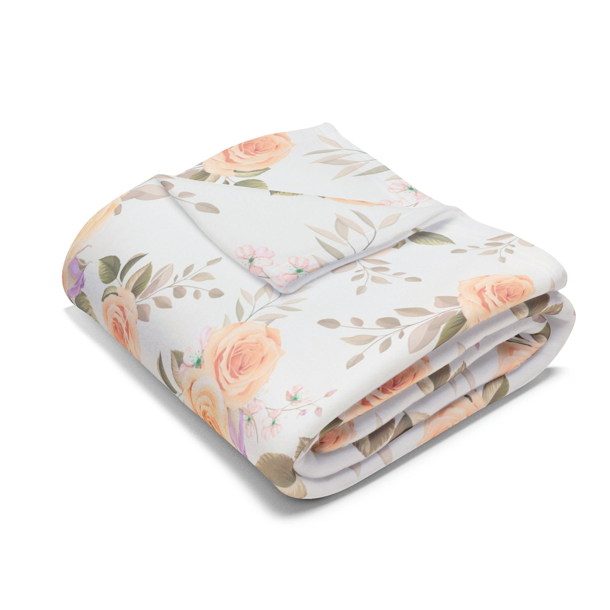 Enchanted Rose - Cozy Fleece Blanket - Trendy AF