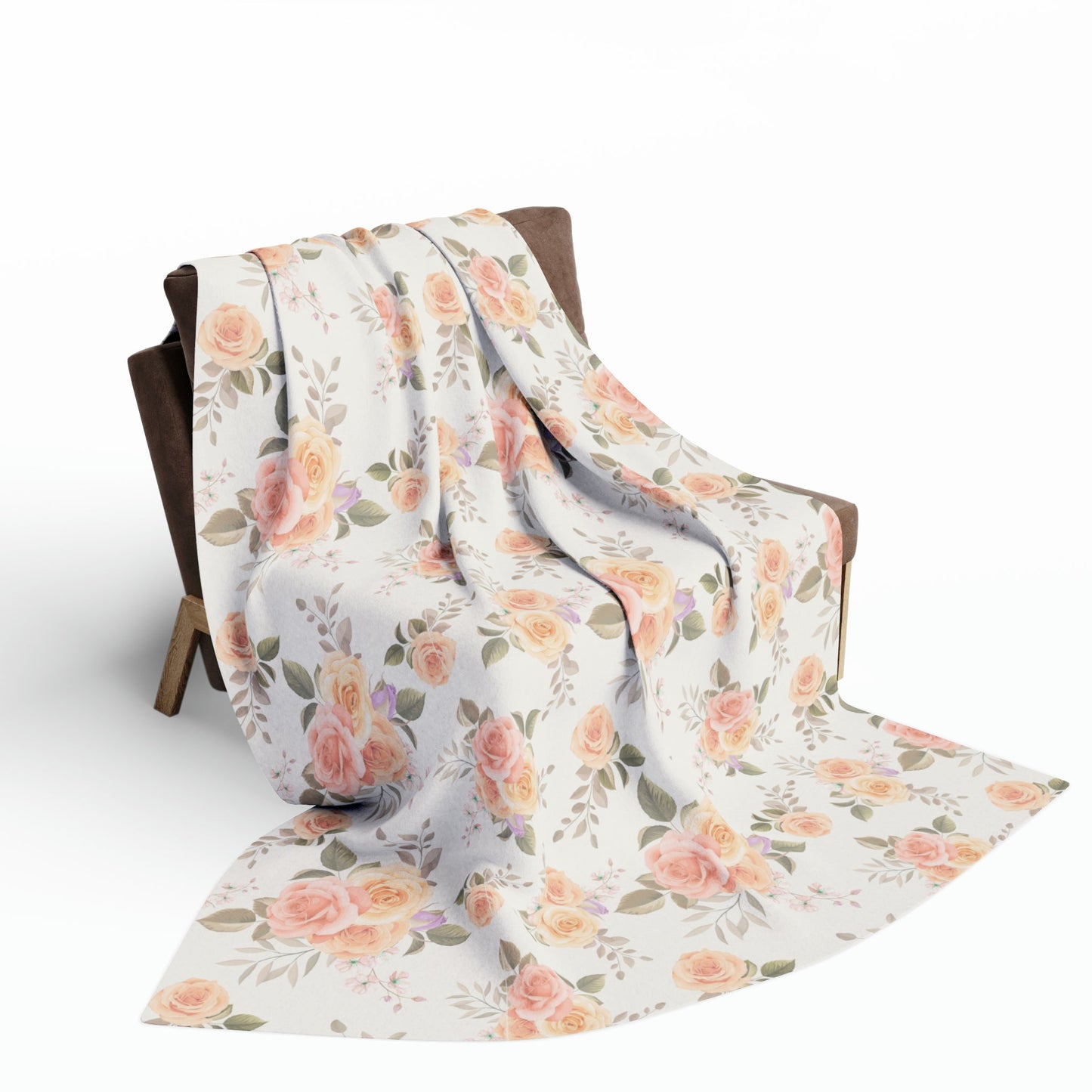 Enchanted Rose - Cozy Fleece Blanket - Trendy AF