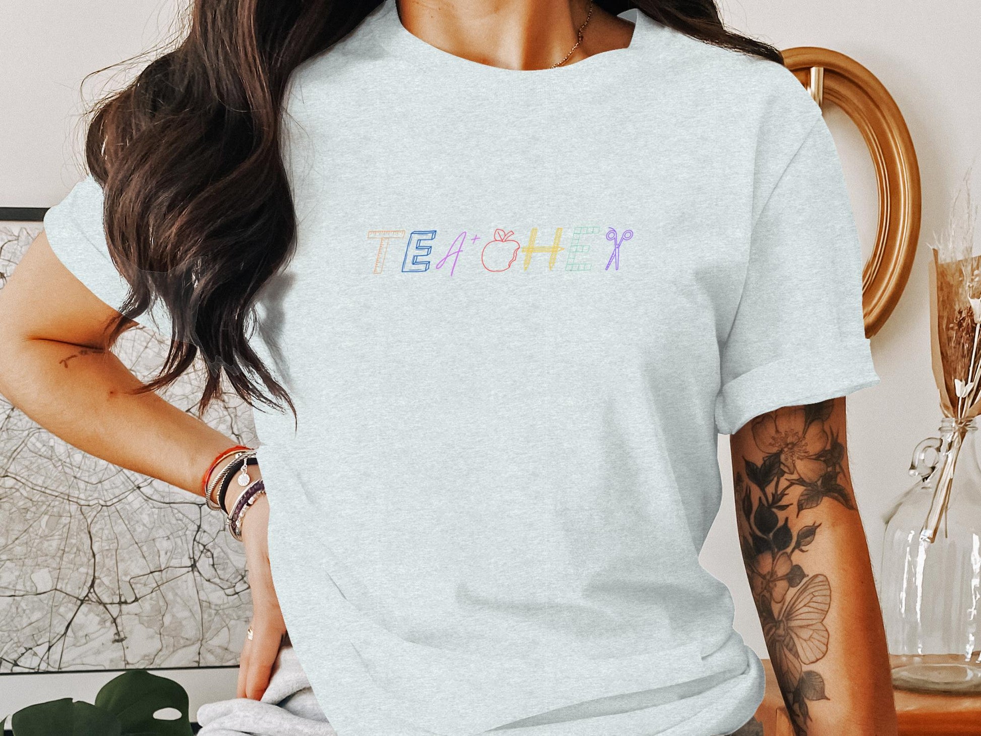 Fun and Creative Teacher T-Shirt Perfect for Educators - Trendy AF