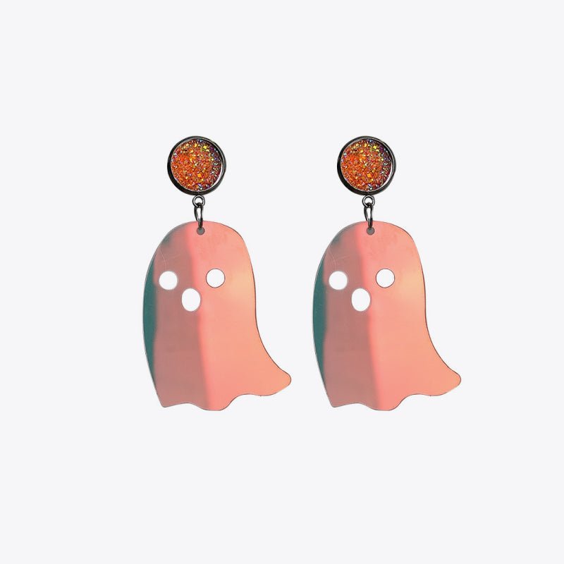 Ghost Shape Acrylic Dangle Earrings - Trendy AF