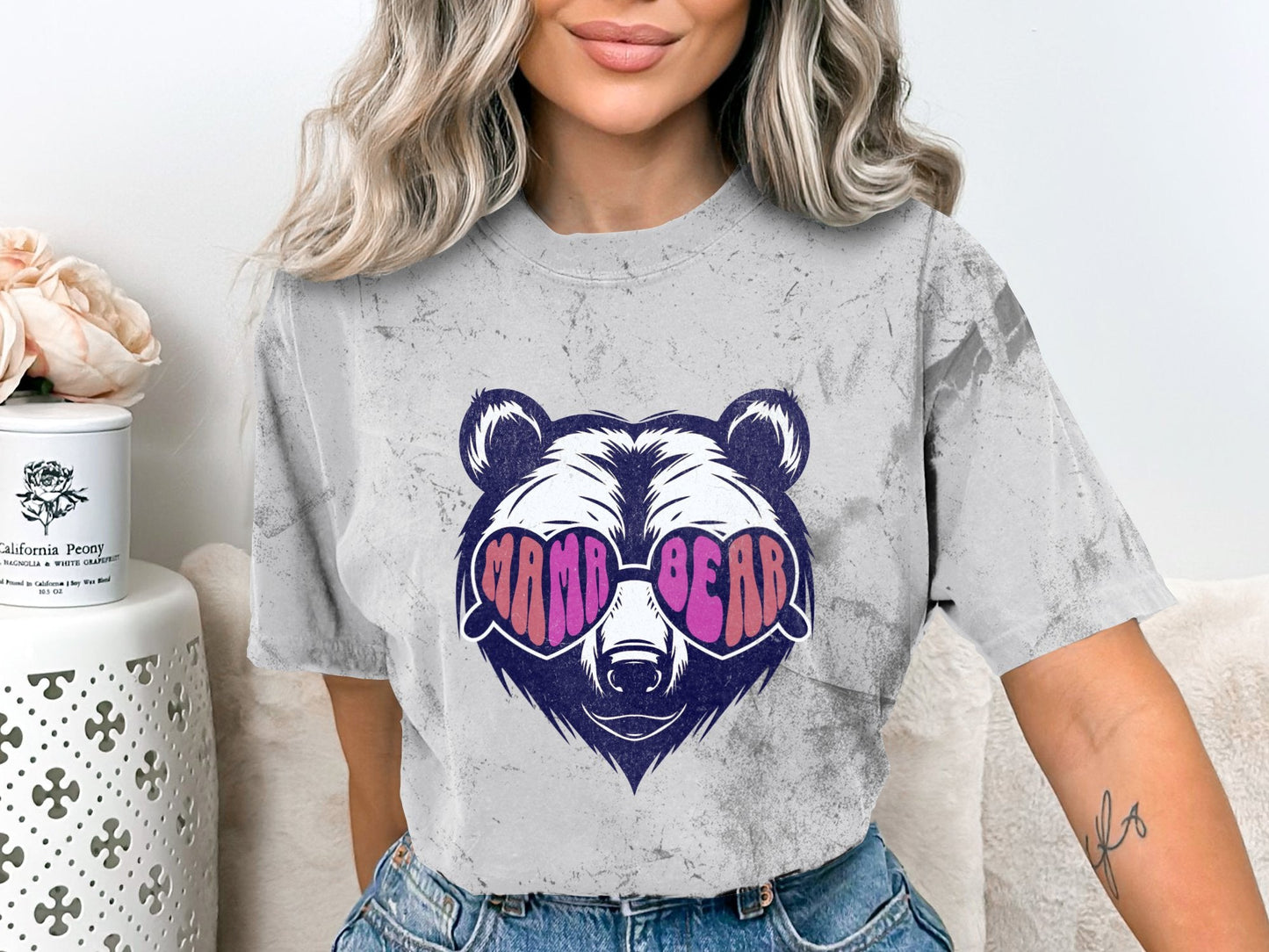 Mama Bear Groove T-Shirt - Trendy AF