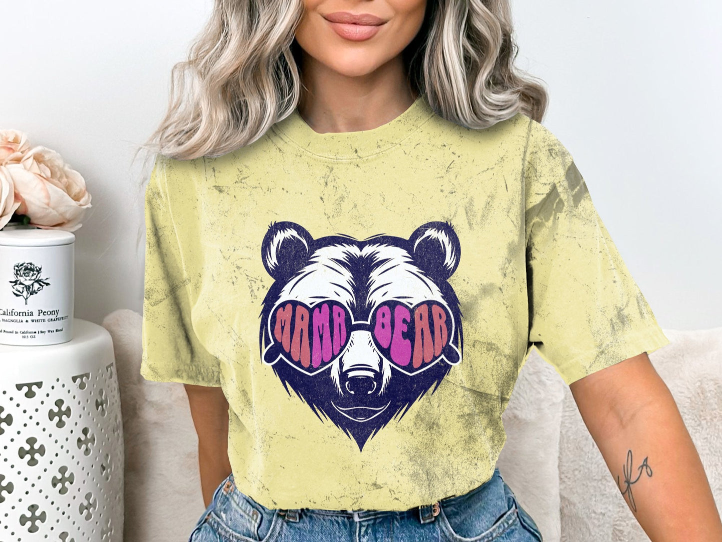 Mama Bear Groove T-Shirt - Trendy AF