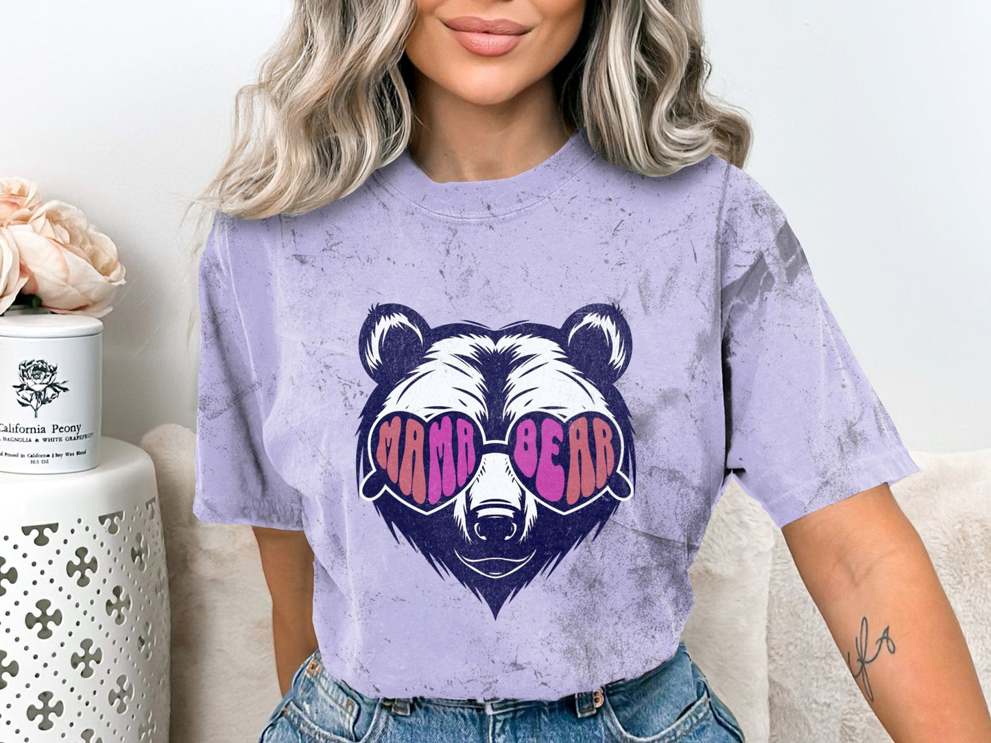 Mama Bear Groove T-Shirt - Trendy AF