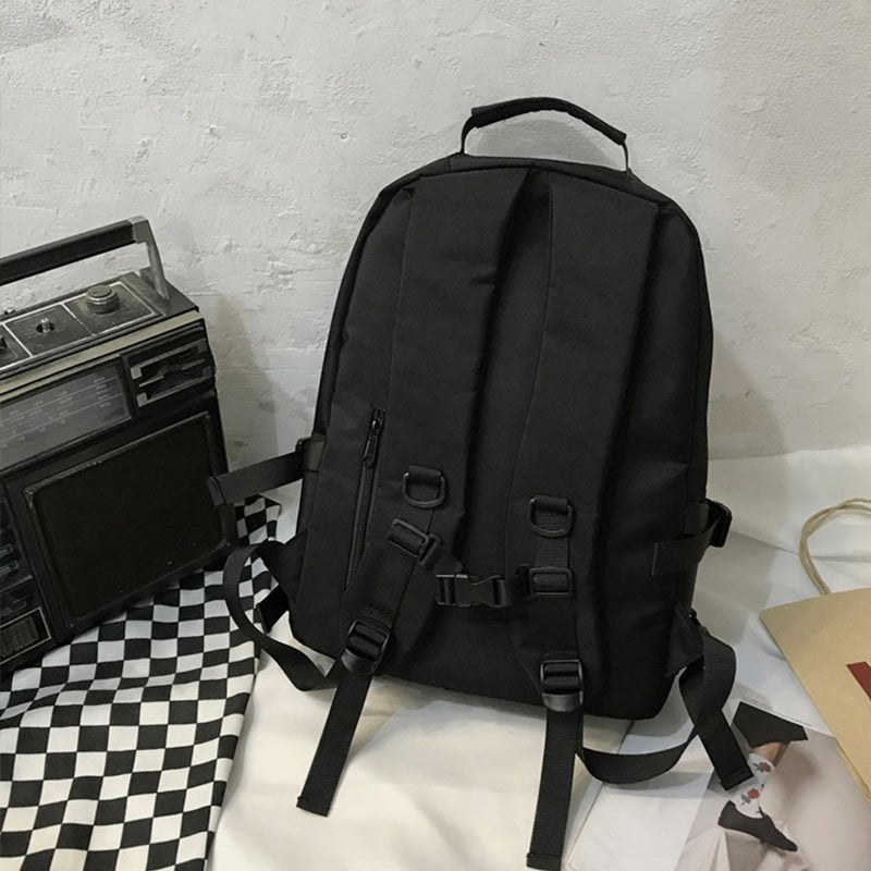 Oxford Cloth Adjustable Straps Backpack Bag - Trendy AF