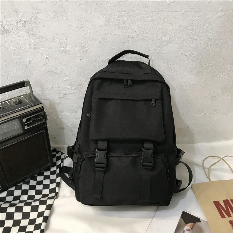 Oxford Cloth Adjustable Straps Backpack Bag - Trendy AF