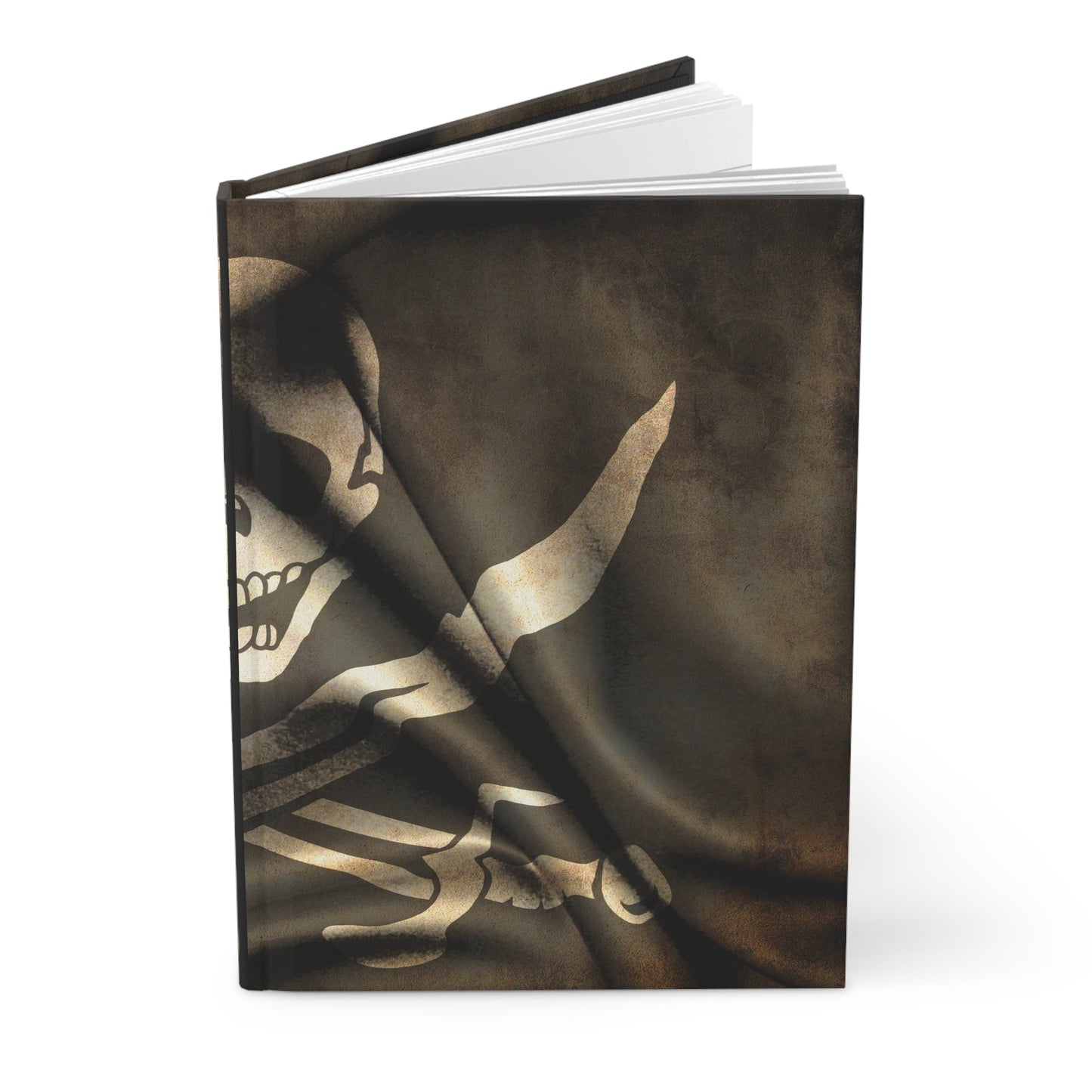 Pirate Flag Hardcover Journal Matte - Trendy AF