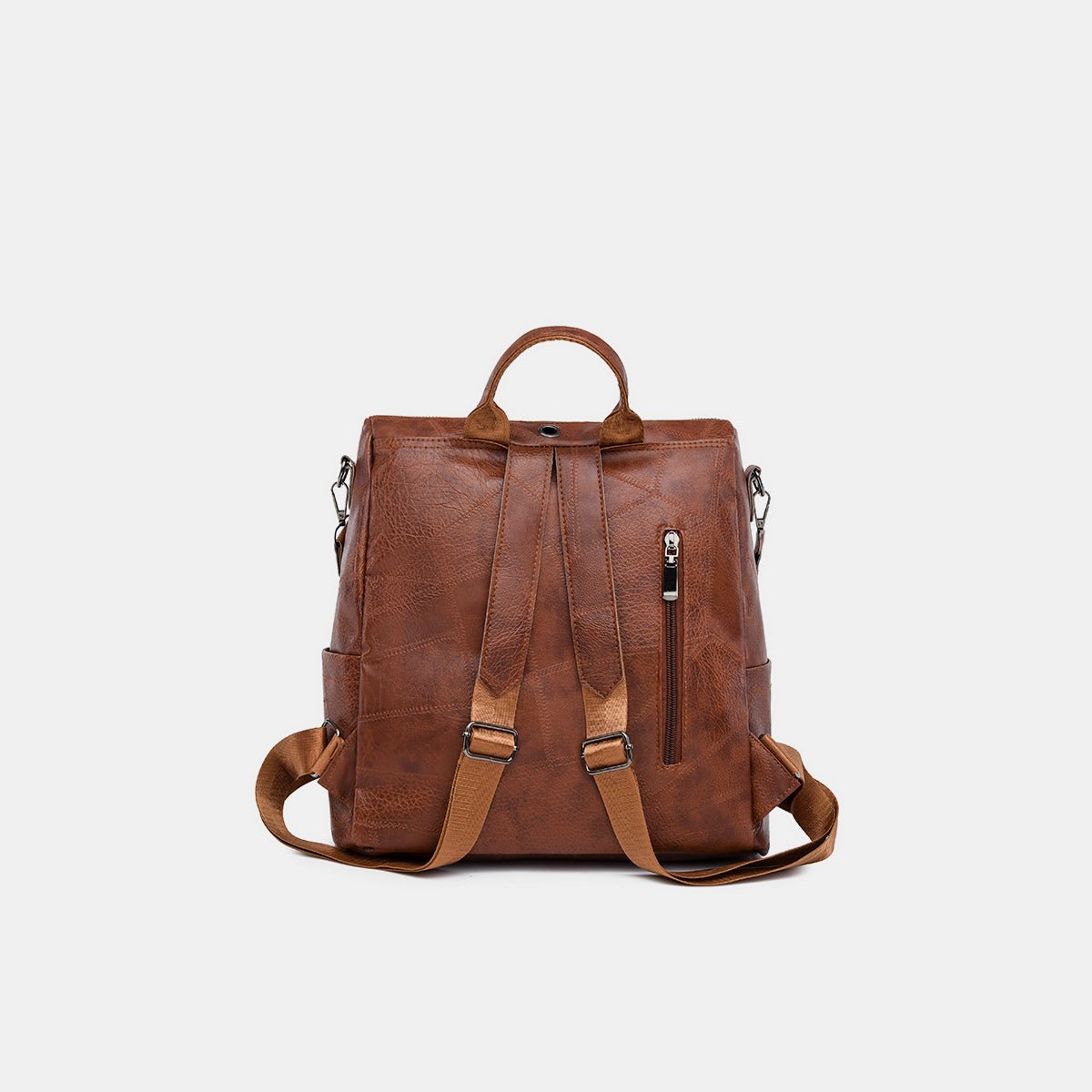 PU Leather Backpack Bag - Trendy AF