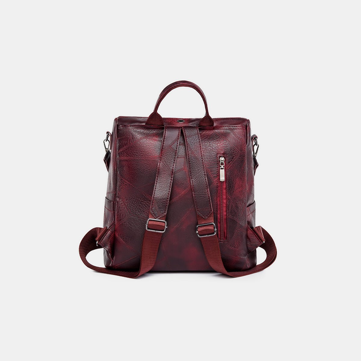 PU Leather Backpack Bag - Trendy AF