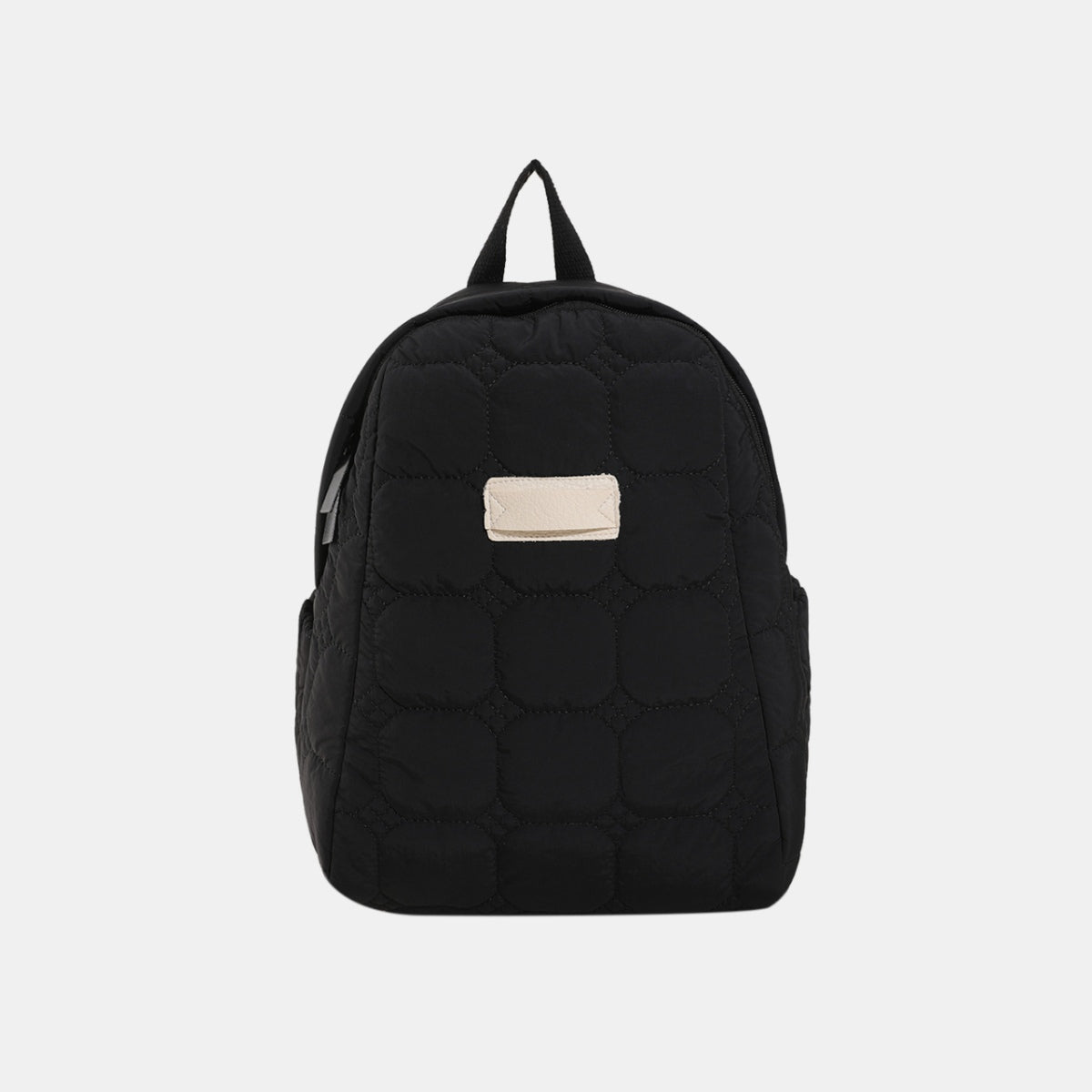 Quilted Polyester Backpack Bag - Trendy AF