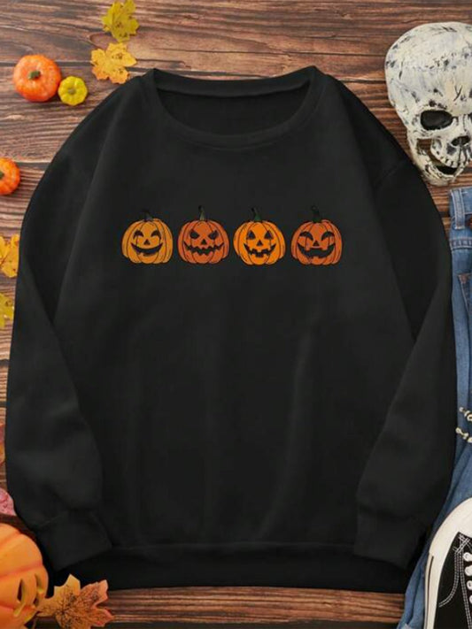 Simply Love Full Size Jack - O' - Lantern Graphic T-Shirt - Trendy AF