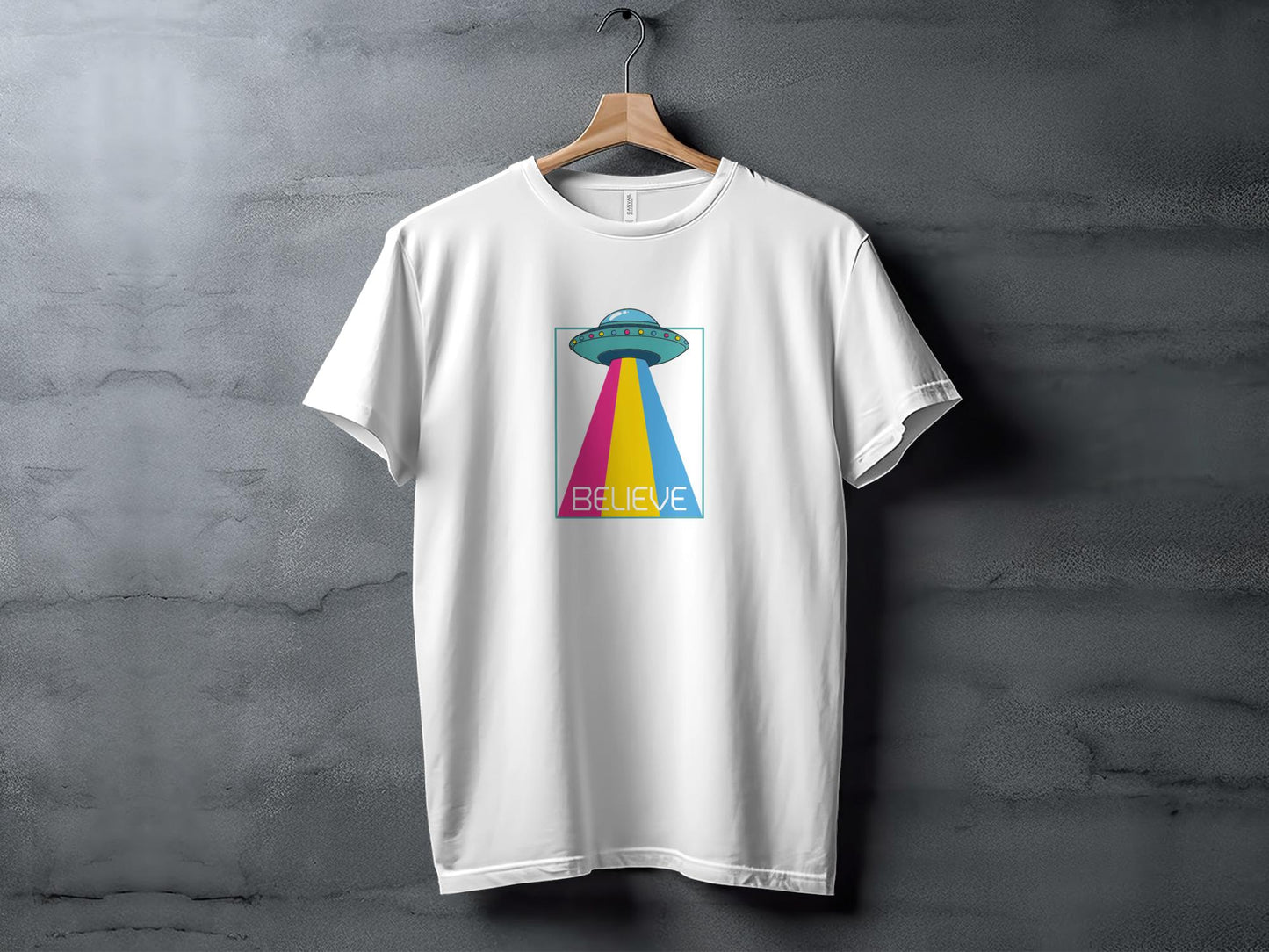 UFO Believe Graphic T-Shirt - Trendy AF