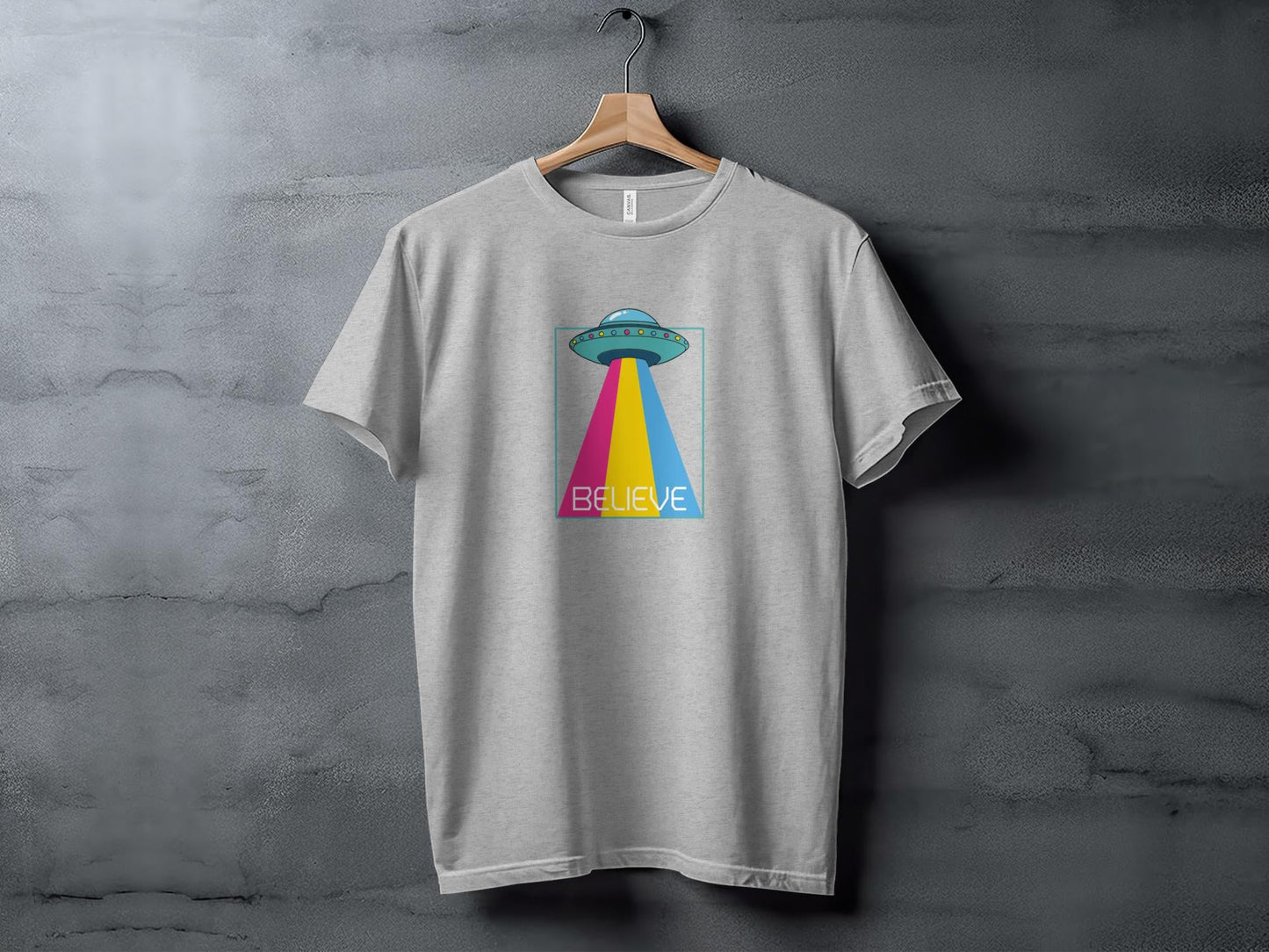 UFO Believe Graphic T-Shirt - Trendy AF