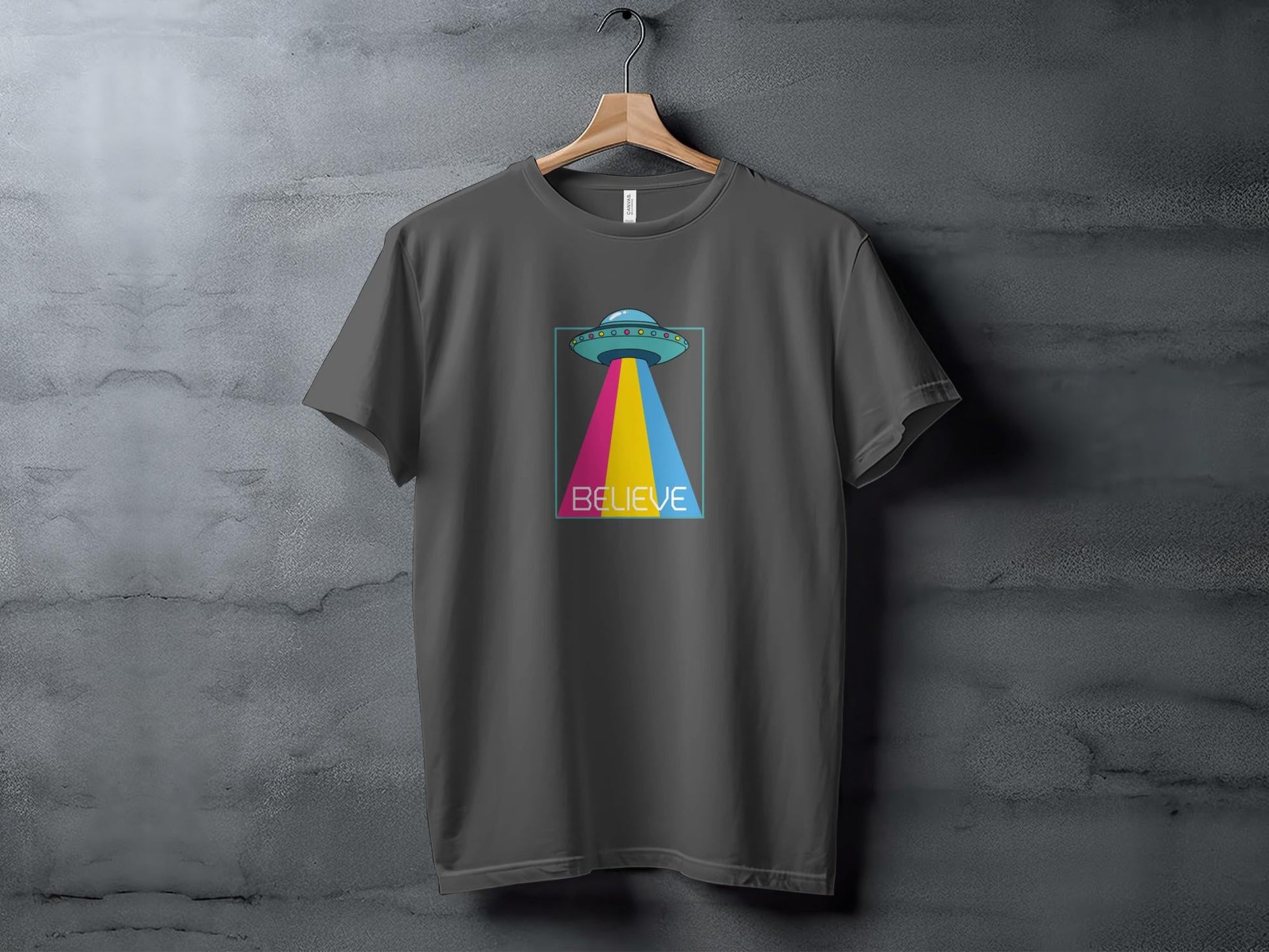 UFO Believe Graphic T-Shirt - Trendy AF