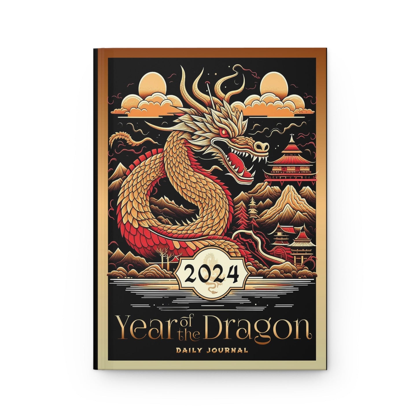 Year of the Dragon Hardcover Journal - Trendy AF