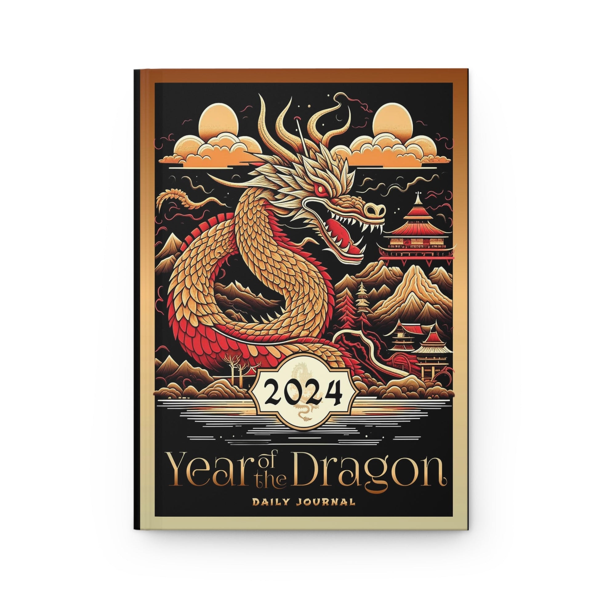 Year of the Dragon Hardcover Journal - Trendy AF