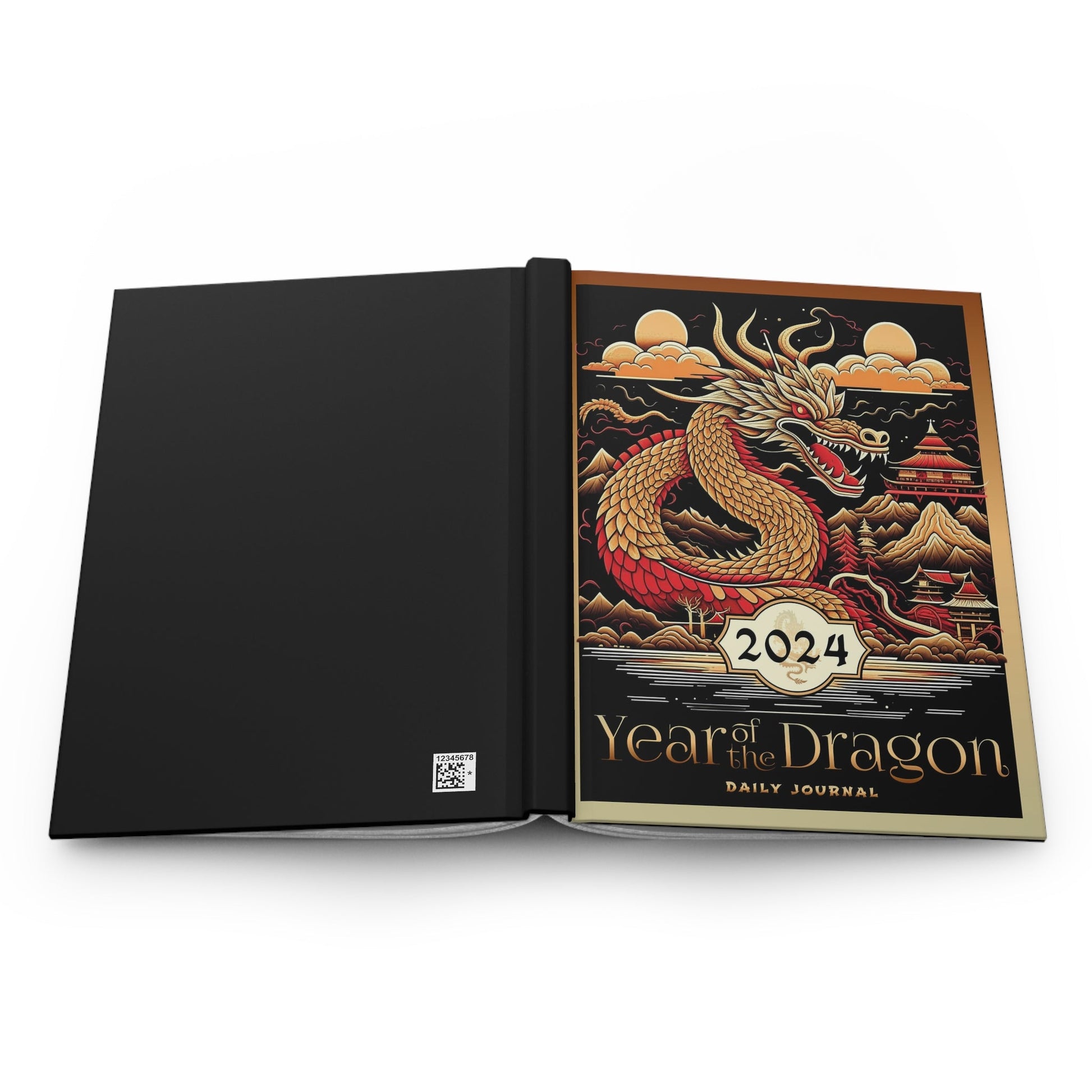 Year of the Dragon Hardcover Journal - Trendy AF