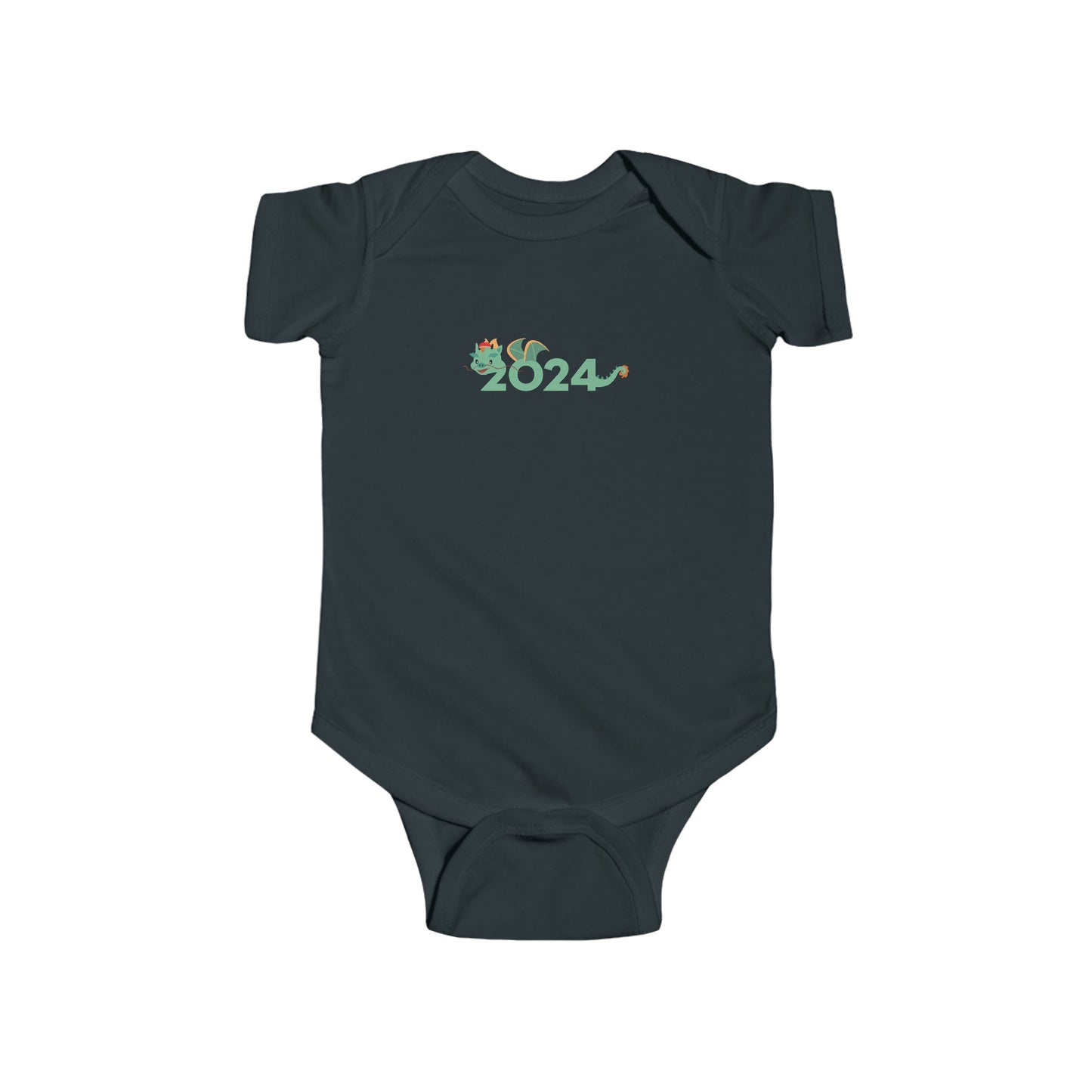 Year of the Dragon Infant Fine Jersey Bodysuit - Trendy AF