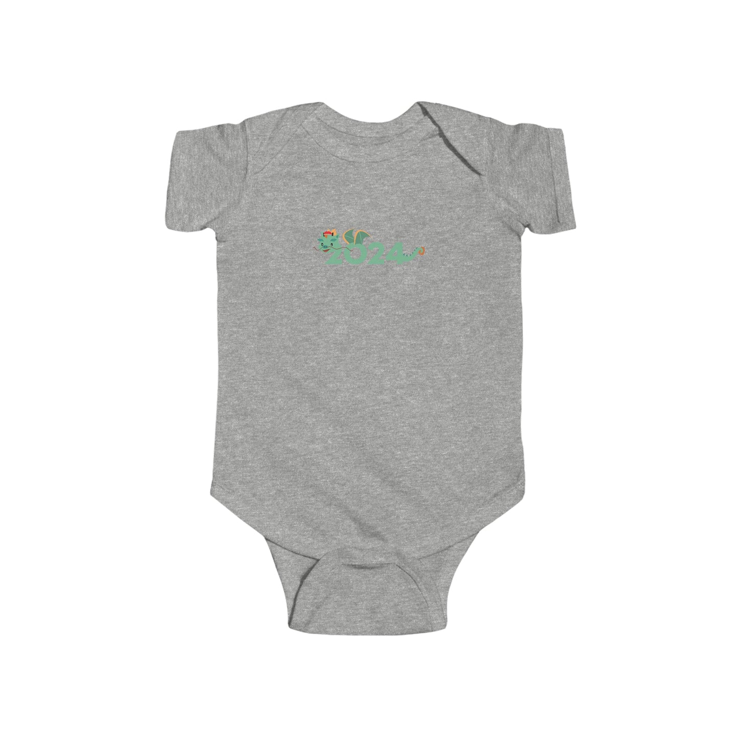 Year of the Dragon Infant Fine Jersey Bodysuit - Trendy AF