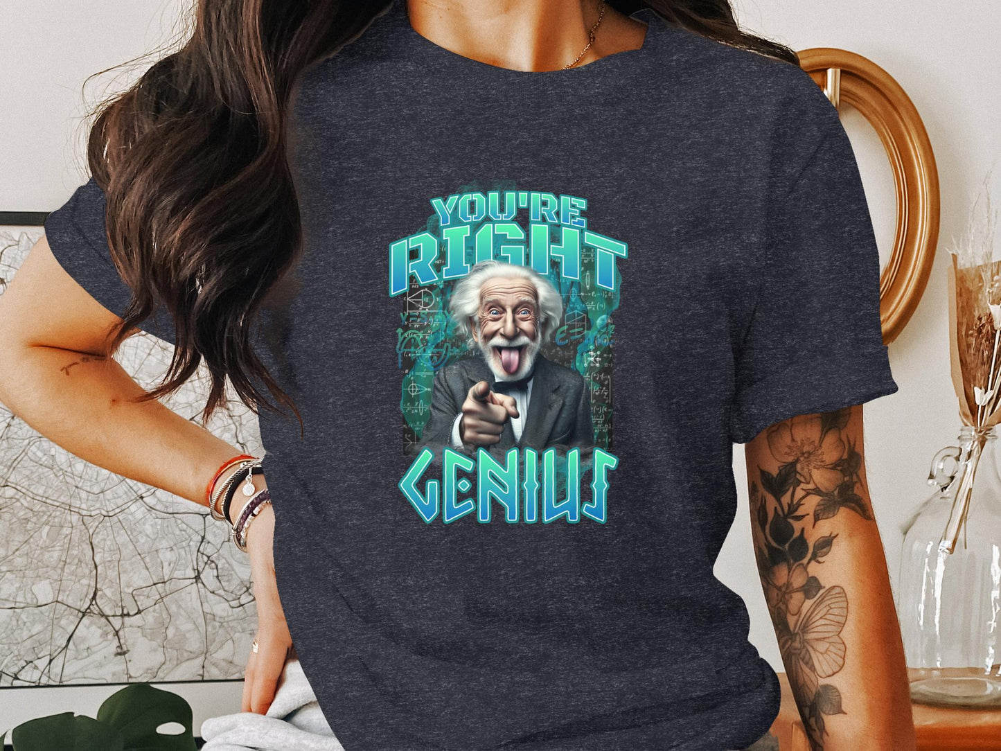 You're Right Genius Calculated Design Humor T-Shirt - Trendy AF