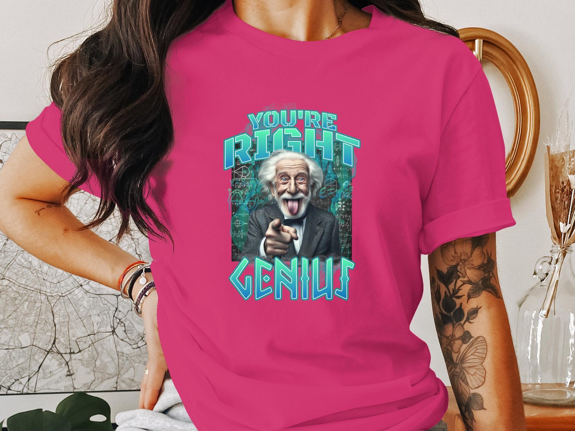 You're Right Genius Calculated Design Humor T-Shirt - Trendy AF